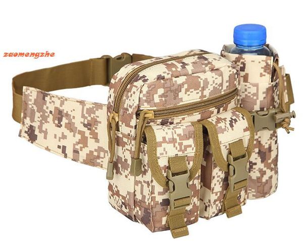 new salemilitary fan tactical water bottle waist bag multi-functional outdoor sports kit men and women camouflage travel bag riding satchel
new salemilitary fan tactical water bottle waist bag multi-functional outdoor sports kit men and women camouflage travel bag riding satchel