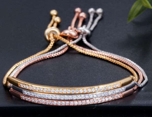 2019 new adjustable bracelet bangle for women cubic zirconia rose gold color jewelry with rings charm bracelets, Golden;silver
2019 new adjustable bracelet bangle for women cubic zirconia rose gold color jewelry with rings charm bracelets, Golden;silver