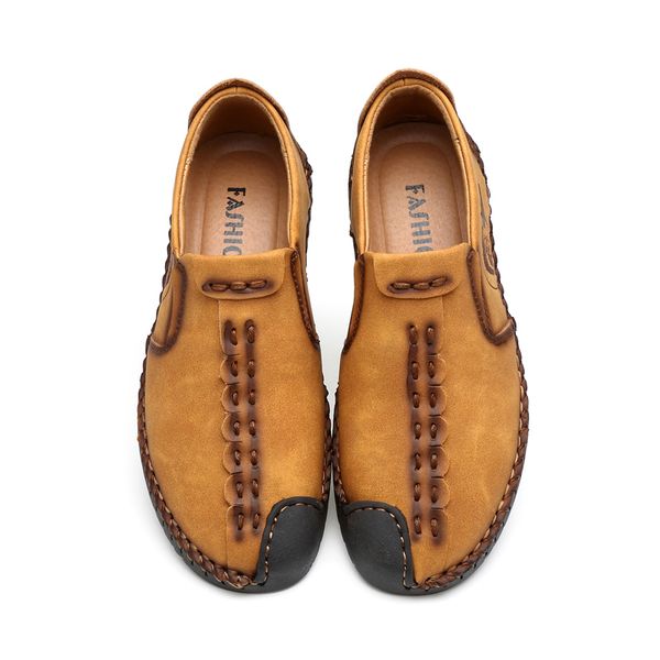 classic comfortable men ca split leather shoes men flats moccasins shoes plus size, Black
classic comfortable men ca split leather shoes men flats moccasins shoes plus size, Black
