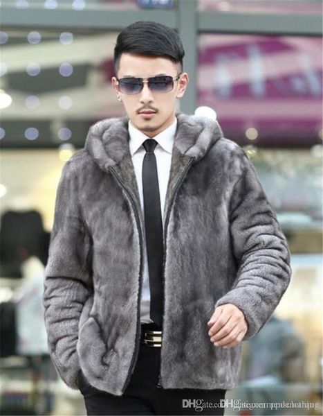 men designer faux fur coats winter thick long sleeve slim hooded mens clothes casual male outerwears, Black 
men designer faux fur coats winter thick long sleeve slim hooded mens clothes casual male outerwears, Black