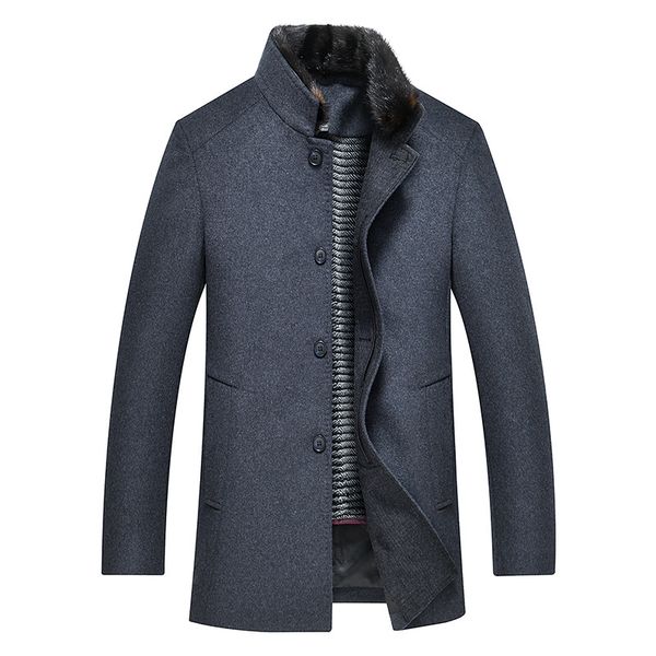 new arrival fashion autumn winter men woolen overcoat windbreaker jacket casual inner gallbladder single breasted thick size 4xl, Black
new arrival fashion autumn winter men woolen overcoat windbreaker jacket casual inner gallbladder single breasted thick size 4xl, Black