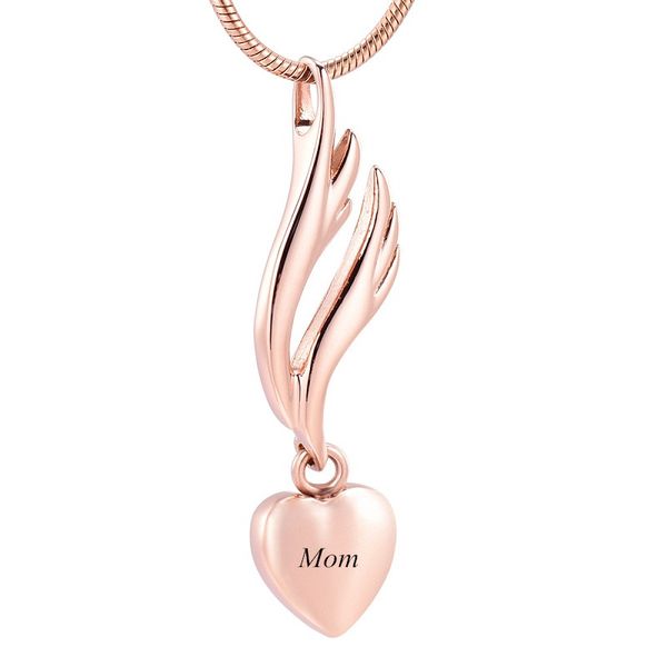 ijd9950 lashtite pendant by rose gold wing cremation pendant for ashes urn custom engraved casket keepsake memorial necklace jewelry, Silver
ijd9950 lashtite pendant by rose gold wing cremation pendant for ashes urn custom engraved casket keepsake memorial necklace jewelry, Silver