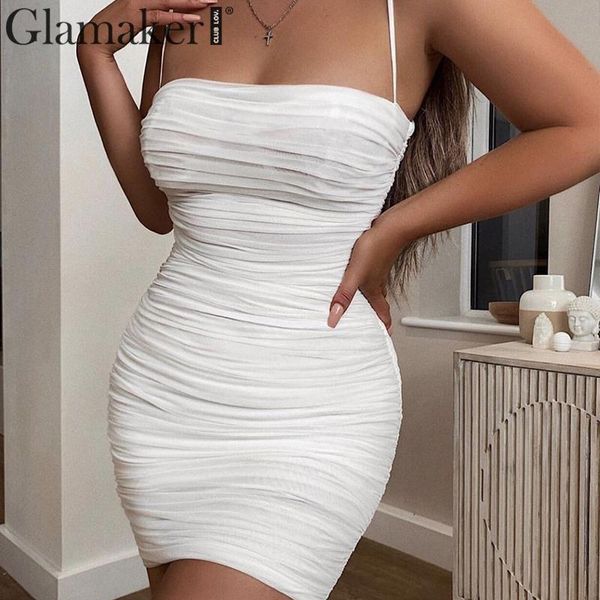 glamaker mesh short party night dress women winter elegant female mini bodycon dress autumn sleeveless pleated white, Black;gray
glamaker mesh short party night dress women winter elegant female mini bodycon dress autumn sleeveless pleated white, Black;gray