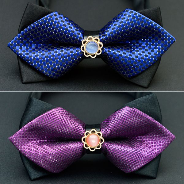 bow tie men's korean version wedding business formal dress with handcrafted gemstone bow tie, Blue;purple
bow tie men's korean version wedding business formal dress with handcrafted gemstone bow tie, Blue;purple