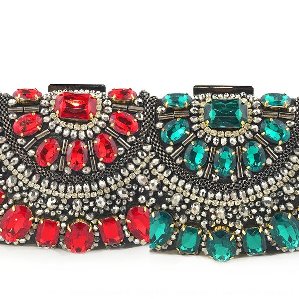 ddb hand evening bag handcrafted beaded embroidery beaded night diamond heavy industry diamond bags shoes, White
ddb hand evening bag handcrafted beaded embroidery beaded night diamond heavy industry diamond bags shoes, White