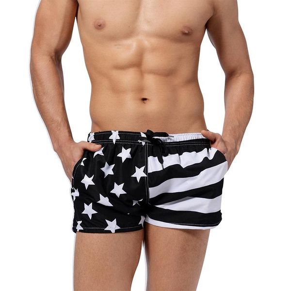 new men male flag print swimming trunks shorts pants swimsuit beach swim wear bathing suit swimwear beachwear designer, White;black
new men male flag print swimming trunks shorts pants swimsuit beach swim wear bathing suit swimwear beachwear designer, White;black