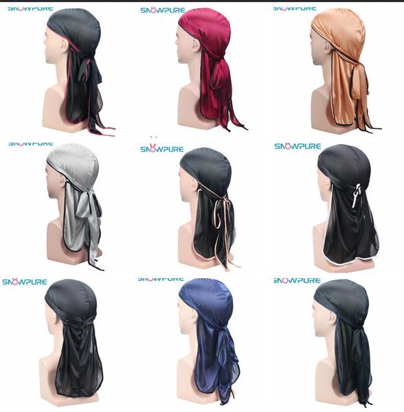 silky soft durag pirate hat with extra long tail and wide straps headwrap du-rag for 360 waves 16 colors for choose factory sale, Blue;gray
silky soft durag pirate hat with extra long tail and wide straps headwrap du-rag for 360 waves 16 colors for choose factory sale, Blue;gray