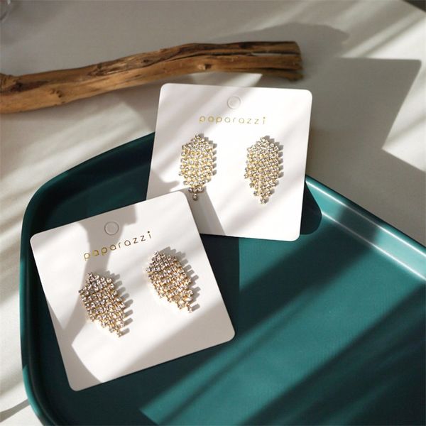 new gold color rhinestone crystal tassel earrings for women bridal drop dangling earrings brincos wedding jewelry, Silver
new gold color rhinestone crystal tassel earrings for women bridal drop dangling earrings brincos wedding jewelry, Silver