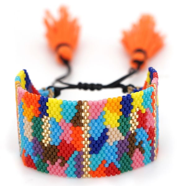 go2boho чешский миюки браслет манжеты красочные радуга браслеты мода дружба ювелирные изделия браслеты mujer мода 2019 женщин подарок, Golden;silver
go2boho чешский миюки браслет манжеты красочные радуга браслеты мода дружба ювелирные изделия браслеты mujer мода 2019 женщин подарок, Golden;silver