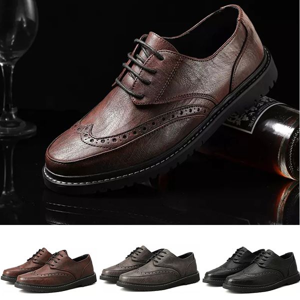 men shoes leather black brown dark grey fashion sports sneakers size eur 40-45, White;red
men shoes leather black brown dark grey fashion sports sneakers size eur 40-45, White;red