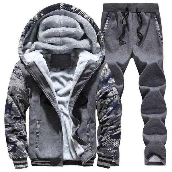 new winter tracksuits men set thick fleece hoodies+pants suit zipper hooded sweatshirt sportswear set male hoodie sporting suits, Gray
new winter tracksuits men set thick fleece hoodies+pants suit zipper hooded sweatshirt sportswear set male hoodie sporting suits, Gray