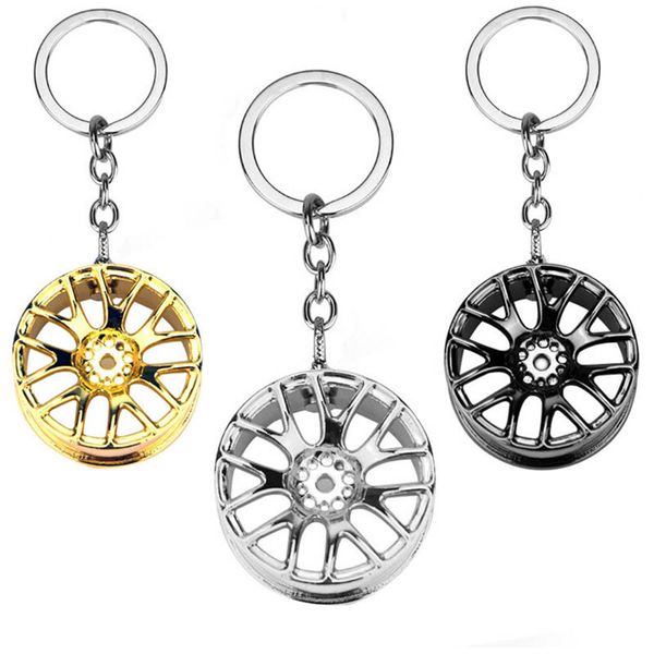 oppohere style simple wheel hub rim keychain modern fashion creative party gift for friend car jewelry, Silver
oppohere style simple wheel hub rim keychain modern fashion creative party gift for friend car jewelry, Silver