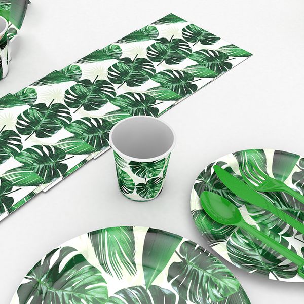 hawaiian leaf disposable tableware summer party paper plate cups napkin tropical wedding birthday event party decor supplies
hawaiian leaf disposable tableware summer party paper plate cups napkin tropical wedding birthday event party decor supplies
