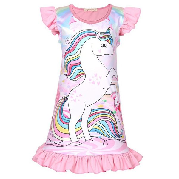 girls pink unicorn dress 2019 kids one-piece dresses for girls girl night sleep dress kids casual clothes, Red;yellow
girls pink unicorn dress 2019 kids one-piece dresses for girls girl night sleep dress kids casual clothes, Red;yellow