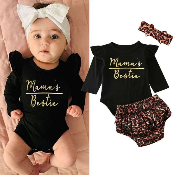 newborn kid baby girl 3pcs ruffle long sleeve bodysuit leopard shorts headband outfit clothes set 3-18months, White
newborn kid baby girl 3pcs ruffle long sleeve bodysuit leopard shorts headband outfit clothes set 3-18months, White