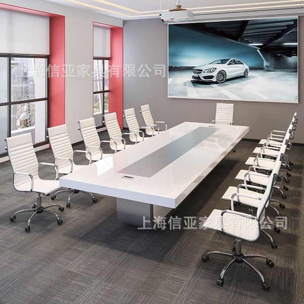 white paint fashion conference table long table office furniture simple modern creative conference table
white paint fashion conference table long table office furniture simple modern creative conference table