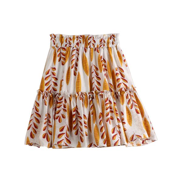 4 colors summer elastic high waist flower printing stitching skirt a-line anti exposure women mini skirt, Black
4 colors summer elastic high waist flower printing stitching skirt a-line anti exposure women mini skirt, Black