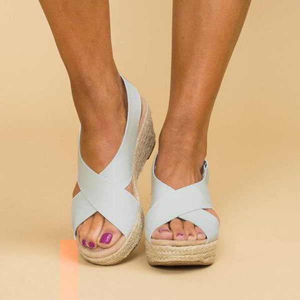 SAGACE Shoes Women Beach Sandals Summer Breathable Open-toed Fish Mouth Wedges Sandals Large Size 35-43 Summer Shoes Female
SAGACE Shoes Women Beach Sandals Summer Breathable Open-toed Fish Mouth Wedges Sandals Large Size 35-43 Summer Shoes Female