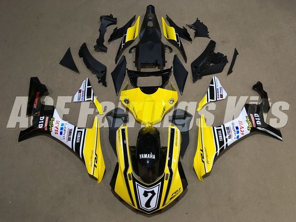 3gifts новый abs мотоцикл обтекатели комплекты, пригодные для yamaha yzf-r1 2015 2016 15 16 r1 yzf1000 комплект кузова на заказ желтый черны
3gifts новый abs мотоцикл обтекатели комплекты, пригодные для yamaha yzf-r1 2015 2016 15 16 r1 yzf1000 комплект кузова на заказ желтый черны