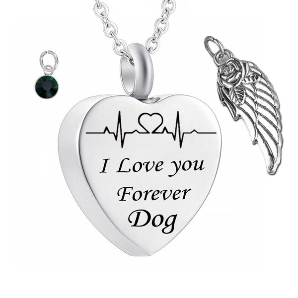 angel wing cremation necklace birthstone crystal pendant ashes memorial keepsake pendant stainless steel jewelry for dog, Silver
angel wing cremation necklace birthstone crystal pendant ashes memorial keepsake pendant stainless steel jewelry for dog, Silver