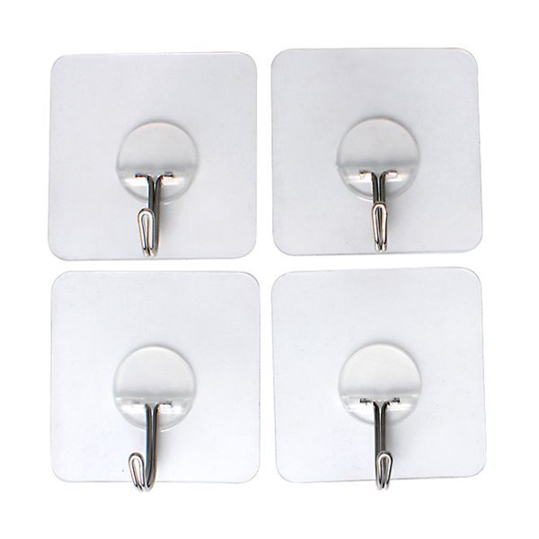 8pcs strong wall hook kitchen bathroom plastic adhesive hook wall sticky mount hanger rack
8pcs strong wall hook kitchen bathroom plastic adhesive hook wall sticky mount hanger rack