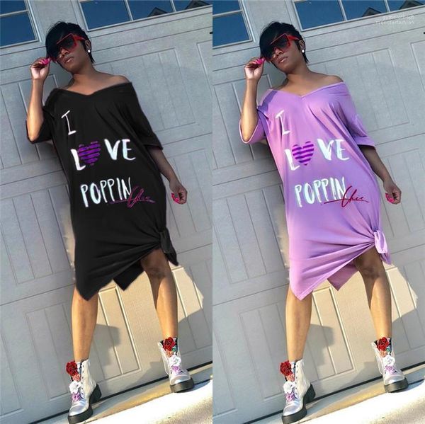 female letter printed dresses ladies deep v neck dress casual holidays solid asymmetrical dresses, Black;gray
female letter printed dresses ladies deep v neck dress casual holidays solid asymmetrical dresses, Black;gray