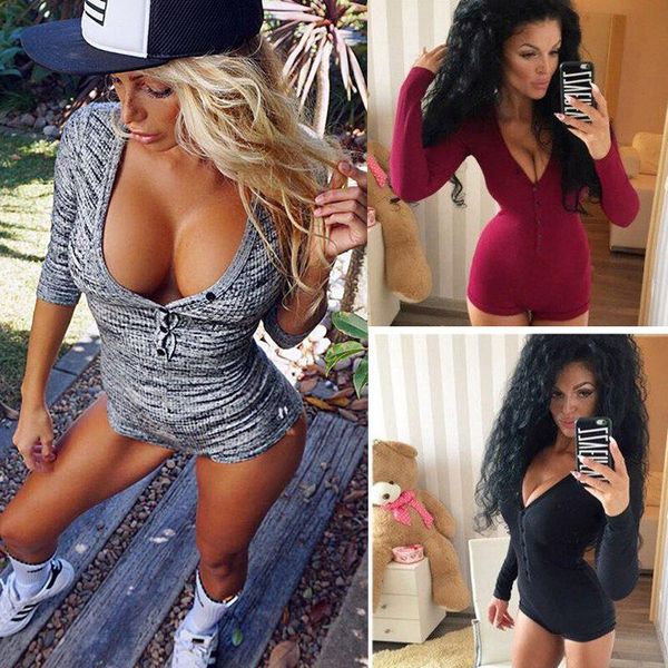 autumn spring women's new fashion casual playsuits solid long sleeve knitted lace up skinny bodycon v-neck playsuits, Black;white
autumn spring women's new fashion casual playsuits solid long sleeve knitted lace up skinny bodycon v-neck playsuits, Black;white