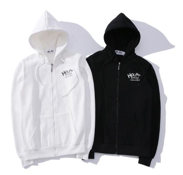brand play designer hoodie classic street fashion play cardigan zipper sweater sweatshirt designer clothing high quality, Black
brand play designer hoodie classic street fashion play cardigan zipper sweater sweatshirt designer clothing high quality, Black