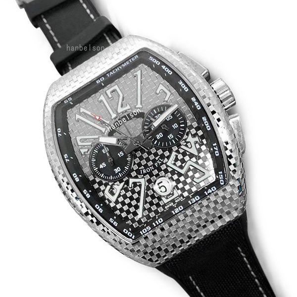 v45 cc dt black pxl wine barrel type steel rubber strap sport mens watches japan quartz movement chronograph montre de luxe hanbelson, Slivery;brown
v45 cc dt black pxl wine barrel type steel rubber strap sport mens watches japan quartz movement chronograph montre de luxe hanbelson, Slivery;brown