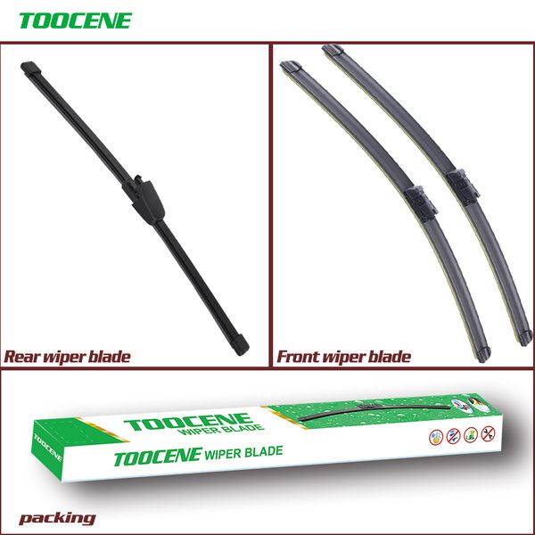 front and rear wiper blades for seat ibiza 2012-2016 rubber windshield windscreen car accessories 24+16+13
front and rear wiper blades for seat ibiza 2012-2016 rubber windshield windscreen car accessories 24+16+13