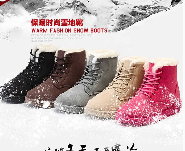 winter new fashion flat snow boots cotton shoes booties women's shoes warm boots women's pink ankle, Black
winter new fashion flat snow boots cotton shoes booties women's shoes warm boots women's pink ankle, Black