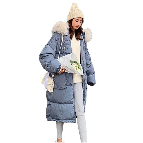 big fur collar parkas female women winter coat plus size cotton jacket parkas for women long hoodie thick warm cotton outwear, Black
big fur collar parkas female women winter coat plus size cotton jacket parkas for women long hoodie thick warm cotton outwear, Black