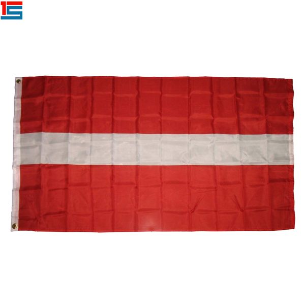 digital printing latvia flag 90 x 150 cm polyester national country flag banner with two grommets
digital printing latvia flag 90 x 150 cm polyester national country flag banner with two grommets