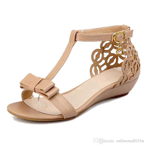 large size 33-43 women wedge sandals rhinestone fretwork buckle strap elegant sweet summer shoes cute, Black
large size 33-43 women wedge sandals rhinestone fretwork buckle strap elegant sweet summer shoes cute, Black