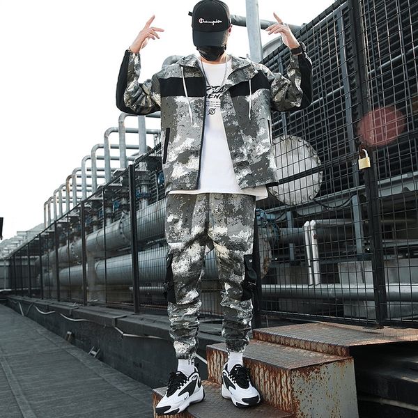 new fashion winter tracksuit men set hooded suit sportswear set polyester tracksuit jacket men sportwear hommes coat jj60nt, Gray
new fashion winter tracksuit men set hooded suit sportswear set polyester tracksuit jacket men sportwear hommes coat jj60nt, Gray