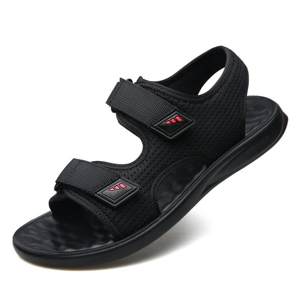 sandals men 2019 summer new korean version of the wild trend vietnamese sandals and slippers men's casual youth beach shoes, Black
sandals men 2019 summer new korean version of the wild trend vietnamese sandals and slippers men's casual youth beach shoes, Black