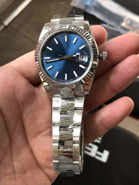luxury mens mechanical watch ar factory oyster bracelet 41mm swiss 2824 movement 904 steel blue dial automatic watch, Slivery;brown
luxury mens mechanical watch ar factory oyster bracelet 41mm swiss 2824 movement 904 steel blue dial automatic watch, Slivery;brown
