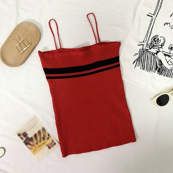striped summer solid cotton camisole for women sleeveless slim camisole all-match personality fit camisoles, White
striped summer solid cotton camisole for women sleeveless slim camisole all-match personality fit camisoles, White