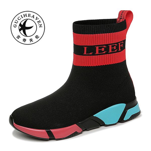 2020 winter socks shoes color matching thick boots plus velvet high-women ankle boots stretch woven ladies casual shoes, Black
2020 winter socks shoes color matching thick boots plus velvet high-women ankle boots stretch woven ladies casual shoes, Black