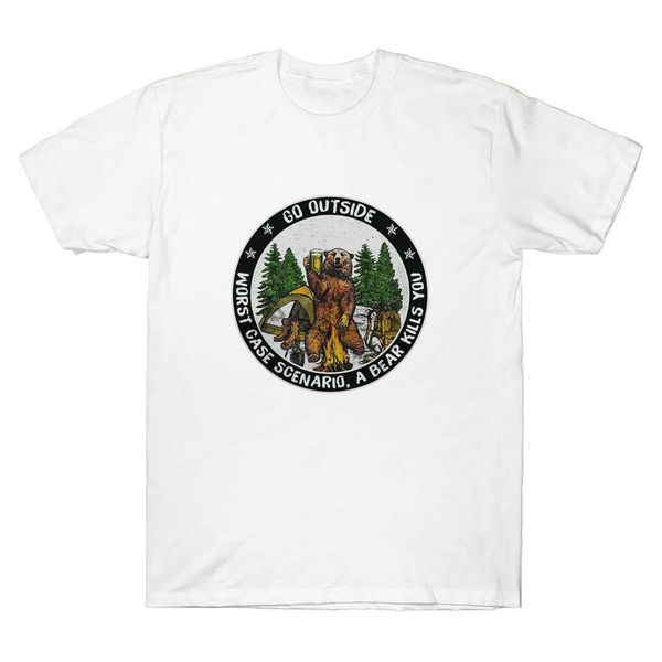 camping bear go outside worst case scenario t-shirt cotton men new leisure fashion brand hip hop brand man casual t-shirt, White;black
camping bear go outside worst case scenario t-shirt cotton men new leisure fashion brand hip hop brand man casual t-shirt, White;black