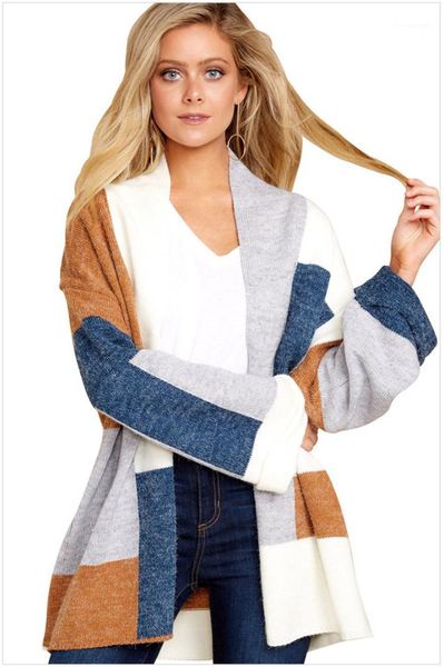 winter cardigan sweater designer panelled plaid knitted coat womens fashion loose wool outerwear womens, White;black
winter cardigan sweater designer panelled plaid knitted coat womens fashion loose wool outerwear womens, White;black