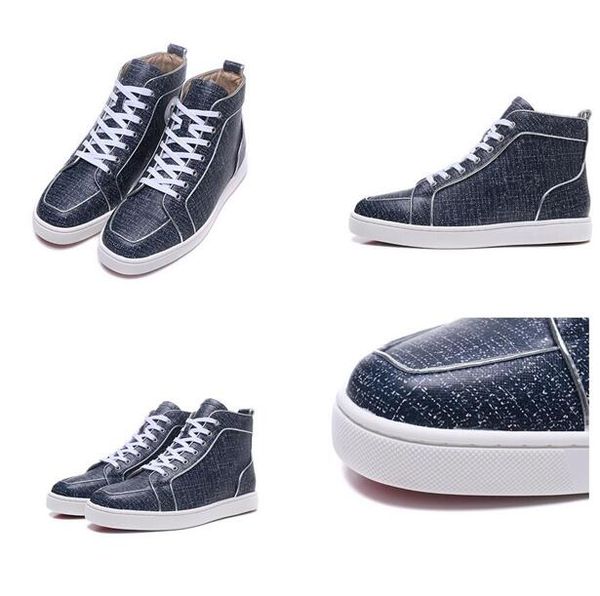 fashion leather classic high shoes flat leather sneakers red bottom shoes junior lowcut men shoes red sole ing, Black
fashion leather classic high shoes flat leather sneakers red bottom shoes junior lowcut men shoes red sole ing, Black