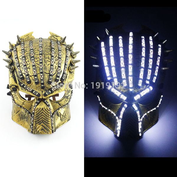 yuehui led mask movie theme cosplay glow in dark led strip scary mask halloween party for glow party supplies
yuehui led mask movie theme cosplay glow in dark led strip scary mask halloween party for glow party supplies
