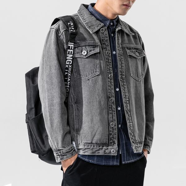 european american fashion men smoky gray jackets retro wash punk ripped denim coat men biker jacket plus size hip hop jackets, Black;brown
european american fashion men smoky gray jackets retro wash punk ripped denim coat men biker jacket plus size hip hop jackets, Black;brown