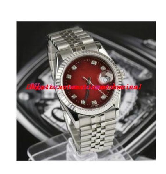luxury watch genuine mens 3 style 36mm fluted bezel blue diamond face jubilee bracelet 116233 automatic fashion men's watches wristwatc, Slivery;brown
luxury watch genuine mens 3 style 36mm fluted bezel blue diamond face jubilee bracelet 116233 automatic fashion men's watches wristwatc, Slivery;brown