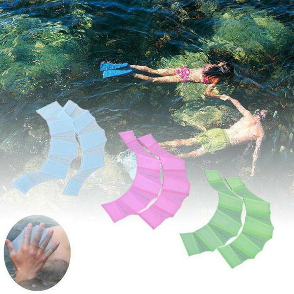 Silicone Hand Swimming Fins Flippers Swim Palm Finger Webbed Gloves Paddle Swimming Gloves
Silicone Hand Swimming Fins Flippers Swim Palm Finger Webbed Gloves Paddle Swimming Gloves