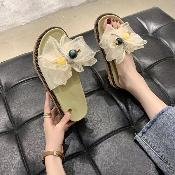 shoes lady med butterfly-knot slippers casual summer woman slides girl beach flat rubber pu fashion sweet rubber, Black
shoes lady med butterfly-knot slippers casual summer woman slides girl beach flat rubber pu fashion sweet rubber, Black