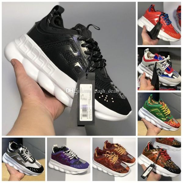 New chain reaction men women luxury de igner hoe fa hion trainer neaker ca ual hoe with du t bag 36 45
New chain reaction men women luxury de igner hoe fa hion trainer neaker ca ual hoe with du t bag 36 45