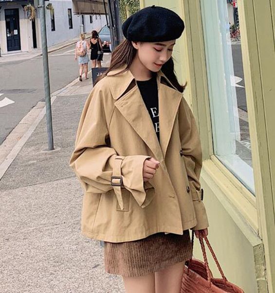 women autumn and winter leisure fashion new boutique slim personality trend business show thin go with short loose coat / s, Black
women autumn and winter leisure fashion new boutique slim personality trend business show thin go with short loose coat / s, Black