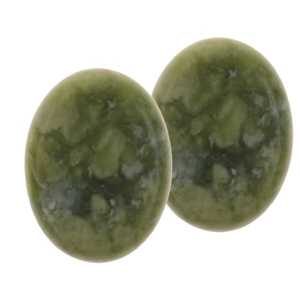 2 pcs natural jade massage stone for body relaxing spa massage stones (1.2x1.57 inch
2 pcs natural jade massage stone for body relaxing spa massage stones (1.2x1.57 inch